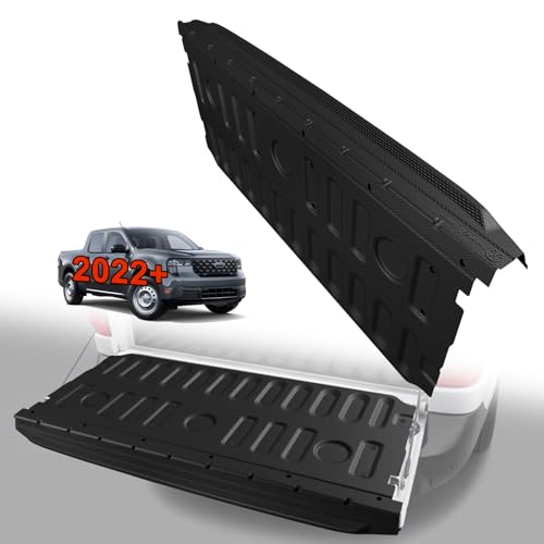 Truck Mat Compatible with 2022-2026 Ford Maverick & Hybrid Model Accessories, Tailgate Mat Custom Fit All Weather Protection Pickup Liner, w/Tailgate Cap Protector - size: 2)Maverick Hy&Gas|22+|Tailgate Mat w/ Cap Cover