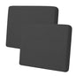 Easy-Going Stretch Individual Couch Cushion Cover Sofa Seat Furniture Protector Sofa slipcover Soft Flexibility with Elastic Bottom(2 Piece Cushion Sofa, Dark Gray) - color: Dark Gray, size: 2 Cushion Sofa