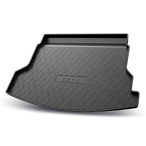 Cargo Liners Fits Honda CRV 2012-2016 Rear Trunk Floor Mats 3D Boot Tray All-Weather TPE Black - size: CRV 2012-2016