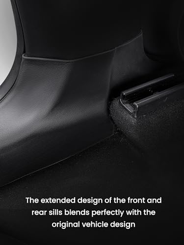 Door Sill Protector for Tesla Model Y Juniper Door Sill Guards Anti-Kick Full Protect Door Entry Cover for 2025 2026 New Model Y Accessories 5PCS
