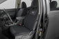 Rough Country Neoprene Seat Covers for Chevy Colorado & GMC Canyon (2015-2022) Front Bucket/Rear Bench - Waterproof & UV Resistant, Foam Padded, Front & Rear Seat Cover Set