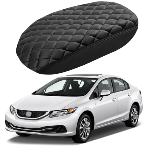 Center Console Armrest Cover for Honda Civic 2006 2007 2008 2009 2010 2011 Fully Covered Anti-Scratch Protector Interior Accessories - size: Compatible with Civic 2006-2011