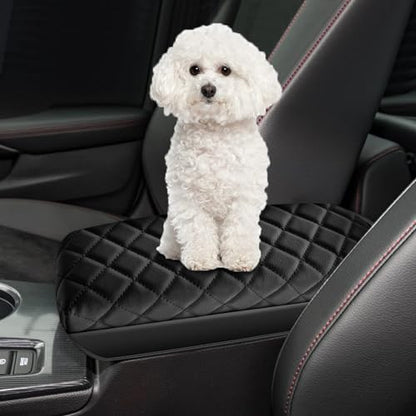 AOMSAZTO Center Console Cover Customized Armrest Cover Compatible with 2022-2023 Honda Civic, Soft Cozy Leather Arm Rest Covering for Car - size: 2022-2024 Honda Civic