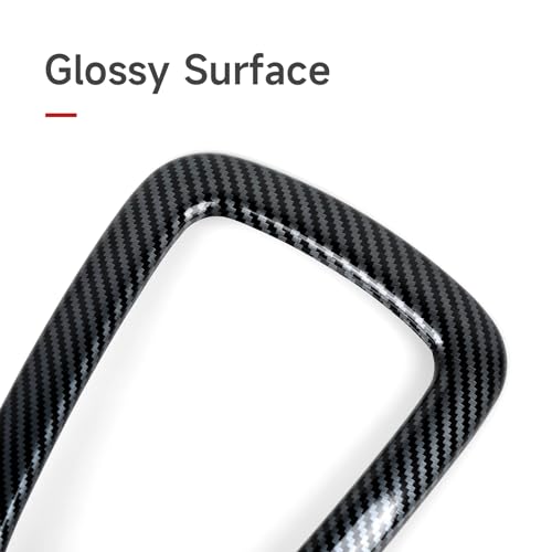 Safety Belt Buckle Cover for Honda CR-V 2017-2023 Accessories Car Decals CRV ABS Carbon Fiber Interior Stickers - color: Safety Belt Buckle Cover