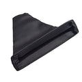 Black PU Leather Shift Lever Shift Strap Trunk Cover, Car Handbrake Leather Cover, for Toyota Corolla 2007-2013