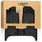 LASFIT Floor Mats for Hyundai Santa Cruz 2026 2025 2024 2023 2022, Custom Fit TPE All Weather Floor Liners 1st & 2nd Row Car Mats Accessories for Hyundai Santa Cruz 2022-2026, Black