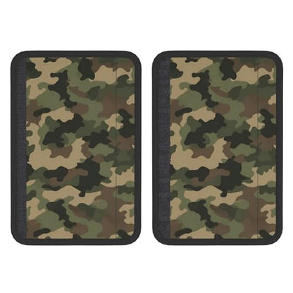 Seat Belt Cover Pads Camouflage Military Car Seat Belt Covers for Women Men Adults Kids Soft Comfortable Auto Seatbelt Cushion Shoulder Strap Pad Handle Wraps, 1 Pair - color: Camouflage Military