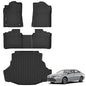 Floor Mats for Toyota Avalon 2013-2018 Upgrade Trunk Mat All Weather TPE Floor Liners Fit for Toyota Avalon 1st & 2nd Row and Cargo Liner Anti-Slip Full Set Car Mats