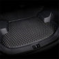 Custom Making Trunk Mats Cargo Mats Fit for 99.9% Sedan SUV All Weather Protection Leather Liners Trunk Mat Cargo Liners (Black Rice) - color: Black rice