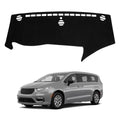Dash Cover Mat Compatible with Chrysler Pacifica 2017-2025 Car Interior Dashboard Cover Mat Nonslip Dashmat Sunshade Glare UV Rays Protector Accessories Custom Fit - size: Compatible with Pacifica 2017-2025