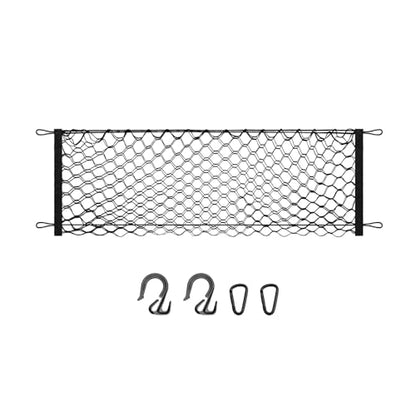 Canvcle Trunk Cargo Net for 2019-2024 Forester Accessories Envelope Style Mesh Trunk Net Organizer and Storage Stretchable Adjustable Elastic Nylon Rear Cargo Netting with Hooks - style: for Forester