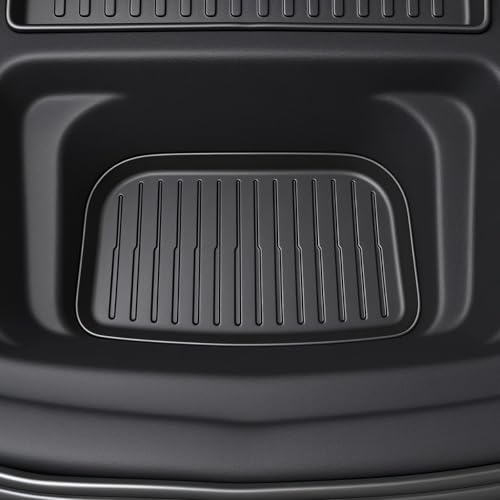 SUPER LINER 2025 2026 Tesla Model Y Juniper Floor Mats & Accessories & Extra-Thick TPE Cargo Liners CabinProtect™ for 5-Seater | All-Weather Pet & Child-Friendly System(Not for Standard) - size: 9-Piece Set | Small