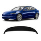 KUST Black Dash Cover for 2024-2026 Tesla Model 3 Highland / 2025-2026 Tesla Model Y Juniper Dashboard Cover Accessories for Model 3 Highland/Model Y Juniper Non-Slip Polyester - size: Model 3 Highland 24-26(Black)