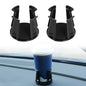 Durable Cup Holder Insert 2PCS, Cupholder Insert for Car for Console Door Slot, PC Car Drink Holder, Anti-Tip Secure Wiggle-Free