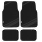 FH Group Car Floor Mats - Carpet Floor Mats for Cars, Universal Fit Automotive Floor Mats, All Purpose Car Floor Mats, Carpet Protector Mat for Most Sedan, SUV, Truck Floor Mats Black