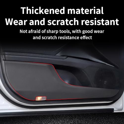Car Door Anti Kick Pad for Toyota Camry 2018 2019 2020 2021 2022 2023 2024 2025 2026 Accessories Protector Mat Dirty Collision Stickers Interior