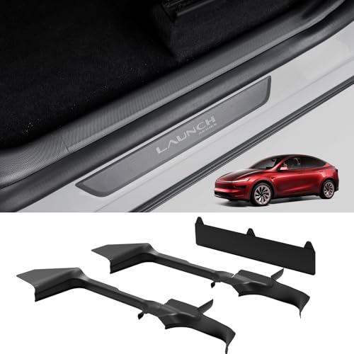 Door Sill Protector for Tesla Model Y Juniper Door Sill Guards Anti-Kick Full Protect Door Entry Cover for 2025 2026 New Model Y Accessories 5PCS