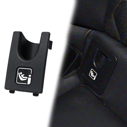 Child Seat Anchor Isofix Cover for Toyota Corolla,Rear Child Restraint Seat Anchor Latch Cover for Toyota Corolla Touring/Corolla Hybrid 2019-2024/C-HR 2016-2022 - color: Black, size: 1pc for Touring/Hybrid