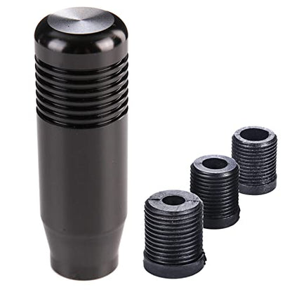 3" Alloy Shifter Lever Knob Handles Car Racing Gear Shift Stick Fit Most Manual Auto Vehicles, Black