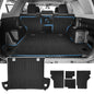 4Runner Cargo Liner - Trunk Mat for Toyota 4Runner 5 Seats 2010-2024 (W/0 Sliding Tray & No 3rd Seat), All Weather Cargo Mat for 4Runner Accessories, Heavy Duty Car Mats, Car Accessories - size: 2)Toyota 4Runner 10-24