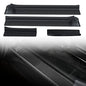 Door Sill Guard Kit Car Anti-Scratch Threshold Protector Door Entry Guard Scuff Plate Cover Compatible with Jeep Wrangler JL JLU 2018-2024 & Jeep Gladiator JT 2020-2022