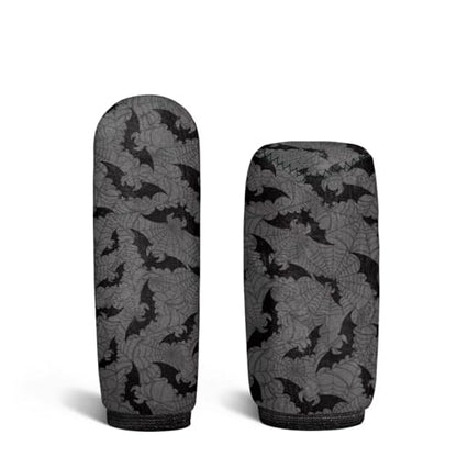Bulopur Car Shifter Gear Hand Brake Trim Cover Set for Most Cars Van SUV Sedan Truck Auto Accessories - color: Bat Spider Web