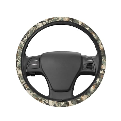 Camo Steering Wheel Cover 15 Inches for Men Duck Neoprene Anti-Slip Car Steering Wheel Grip Wrap Soft Car Accessories Protective for SUV Vehicle Sedan Truck - color: Camo Hunting Duck Print
