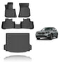 KELCSEECS Floor Mats & Cargo Liner Custom for BMW X3 2018-2024 (Only Fit Models with X3 Spare Tire) Car Mats Automotive Cargo Mat Floor Liners Trunk Mat X3 All Weather Floor Mats Trunk Liner Black - style: 13)For 2018-2024 BMW X3 Full Set