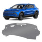 KUST Gray Dash Cover Compatible with Chevy Chevrolet Equinox EV 2025 2026 Dashboard Cover Accessories for Equinox EV Non-Slip Polyester Dashboard Mat Center Console Sunshield Protector No Glare - size: Equinox EV 25-26(Gray)
