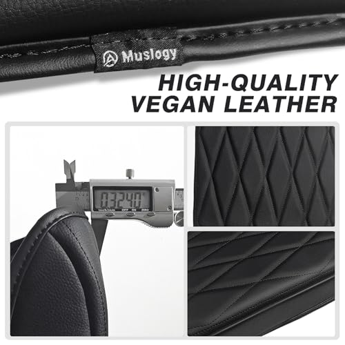 Center Console Armrest Cover Fit for Ford F-150 F150 2021-2025 2026 Accessories, Comfort Armrest Pad Console Lid Cushion Vegan Leather Regular Thick(WorkSurface ONLY) - size: 2) 21-25 |F150| WorkSurface, Regular