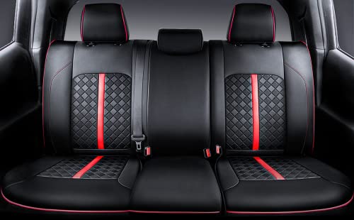 Leather Seat Covers Custom Fit for Tacoma Gen 3rd (2016-2023) Double & Crew Cab, for SR, SR5, Limited, TRD Pro, TRD Sport, TRD Off-Road, Trail Special Edition - Fully Covered
