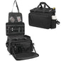 SCAVATA Patrol Bag Law Enforcement, Police Gear Car Front Seat Vehicle Organizer Bags with MOLLE System (Black) - color: Black