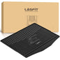 LASFIT Trunk Mat for Ford Mustang Mach-E 2021-2025 2026 (Trunk Base Upper Position) TPE All Weather Custom Fit Cargo Liner