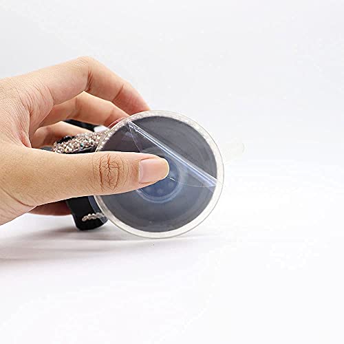 Bling Car Phone Mount Holder,Shiny Crystal Rhinestone Phone Stand for Women and Girls, Car Accessories for Windshield Dashboard,Compatible with Most Cellphones (White) - color: white