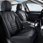 Coverado Seat Covers, Car Seat Covers Front Seats, Automotive Seat Covers, Waterproof Nappa Leather Car Seat Cover, Car Seat Cushion, Black Seat Covers Carseat Cover Universal Fit for Most Cars - color: Black-A, size: Front