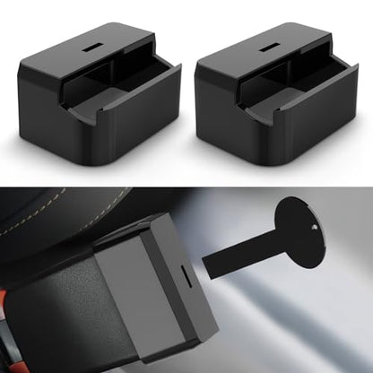 2Pack Car Seat Belt Lock Cover - Prevent Kids or Special Groups from Unbuckle Seat Belts (Universal Fit)