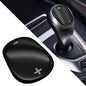 Auto Gear Shift Knob Cover Sticker, Stainless Steel Car Center Control Gear Lever Cover, Car Self-adhesive Sticker Accessories for Chevy Equinox 2018-2020 Chevy Cruze (Black Titanium Brushed) - color: Black Titanium Brushed
