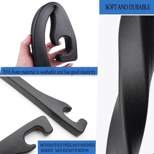 Car Seat Gap Filler Set of 2,Seat Gap Organizer, No Drop Seat Guard,2025 New Car Seat Side Gap Filler Organizer, Drop Seat Guards for Cars (Black 2Pcs) - color: Black