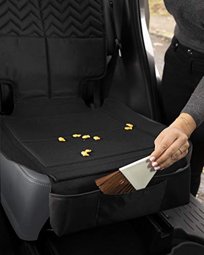 Skip Hop Clean Child Car Seat Protector, Universal Baby Carseat Cover with Clean Sweep Crumb Catcher