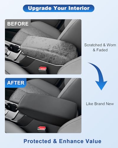 CDEFG for 2026 Subaru Forester Center Console Cover for 2026 Subaru Forester (Touring/Wilderness/Premium/Sport/Limited) Accessories Armrest Cover Middle Console Arm Rest Protector