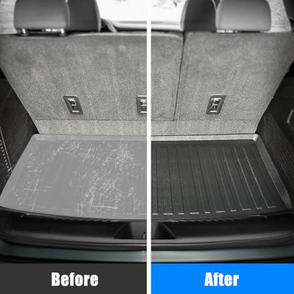 Trunk Mat Fit for Chevrolet Tahoe 2021-2024, MERXENG Car Trunk Protector All-Weather Rear Cargo Area Mat Protective Floor Mat for Tahoe 2021-2024 - size: for Tahoe 2021-2024
