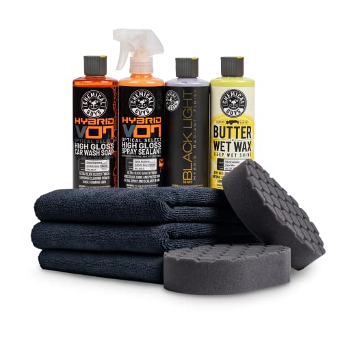 Chemical Guys HOL203 Black Car Care Kit, 9 Items - style: Kit - 9 Items