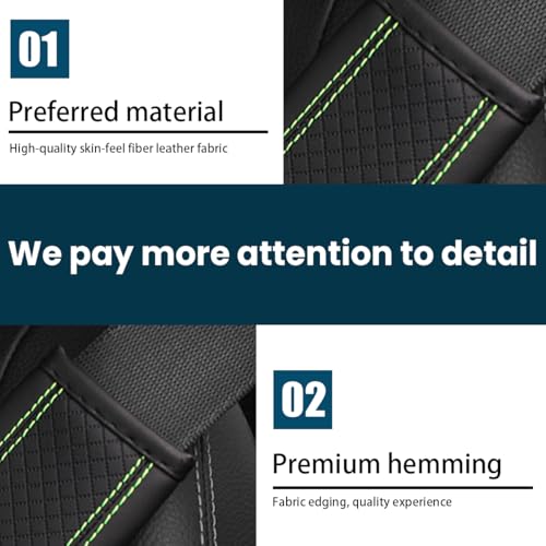 Car Seat Belt Pads, 2 Pack Fiber Leather Seatbelt Shoulder Strap Covers, Comfort Driving & Protect Your Neck, Universal Safety Strap Cover for Auto SUV Truck Airplane Backpack (Black/Green) - color: Style2-Black/Green