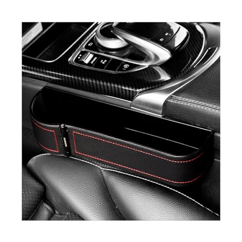 Car Seat Gap Filler with Cup Holder Expander, Automotive Front Seat Storage with Cup Holder, Console Seat Gap Filler Storage Box for Mug Bottle Keys, Car Accessories (Driver Side) - color: Driver Side