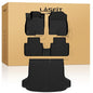 LASFIT Floor Mats & Cargo Mat with Backrest Mat for Honda HRV 2027 2026 2025 2024 2023 Sport/LX/EX-L & for Acura ADX 2025-2026, All Weather TPE Custom Fit HR-V Floor Liner Accessories Full Set - style: 6）For Honda HR-V | 2023-2027 | Full Set
