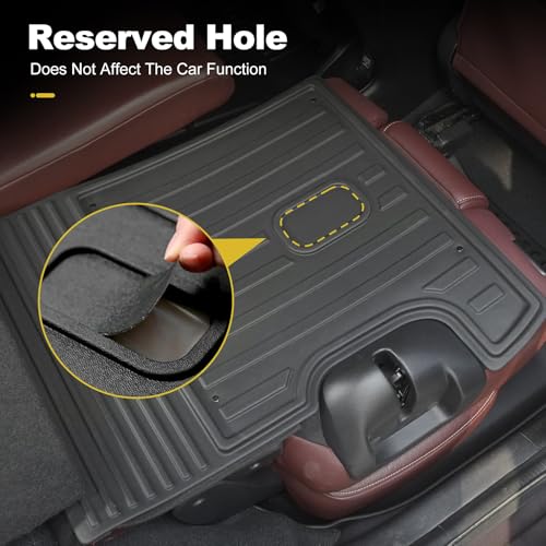 Cargo Liner and Backrest Mat for Chevy Equinox 2018-2024 - Custom Fit All Weather Trunk Mat Seat Back Cover - Car Accessories Interior Protection Rear Cargo Mat (Not for EV) - size: 2018-2024 Equinox