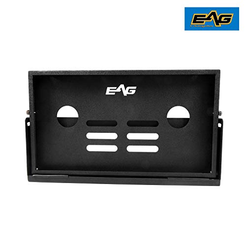 EAG Metal Tailgate Table Cargo Storage Rack Shelf Compatible with 07-18 Wrangler JK