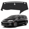 Dash Cover Mat for Chrsyler Pacifica 2017 2018 2019 2020 2021 2022 2023 2024 2025 Accessories Non-Slip Dashboard Cover Mat Sunshade UV Rays Protector Interior Accessories - size: Compatible with Pacifica 2017-2025