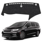 Dash Cover Mat for Chrsyler Pacifica 2017 2018 2019 2020 2021 2022 2023 2024 2025 Accessories Non-Slip Dashboard Cover Mat Sunshade UV Rays Protector Interior Accessories - size: Compatible with Pacifica 2017-2025