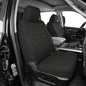 Front Heavy-Duty High-Density Composite Fabric Seat Covers for Dodge Ram 1500 (2009-2018) & 2500 (2010-2018), Waterproof & Foam Padded, Easy to Install & Clean - Black - size: Front
